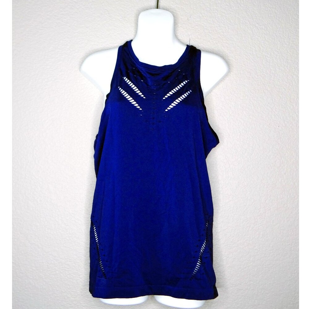 Victoria Sport/ VS/ Victoria's Secret Navy Blue Tank w/ Cutouts size XL